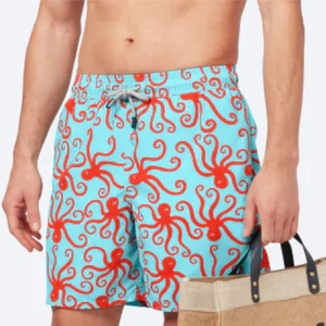 Short de plage à impression par sublimation personnalisée Short de bain homme Maillot de bain d'été Short de bain à séchage rapide - Product Image 5