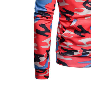 Sweat-shirts à capuche zippés 100 % coton pour hommes, sur mesure, qualité supérieure, coupe oversize, avec poches, anti-boulochage, vente en gros - Product Image 5