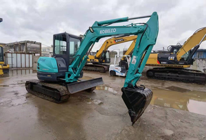 Mini-excavatrice d'occasion de qualité supérieure SK55A.5, excavatrice sur chenilles compacte pour la construction et l'aménagement paysager - Product Image 2