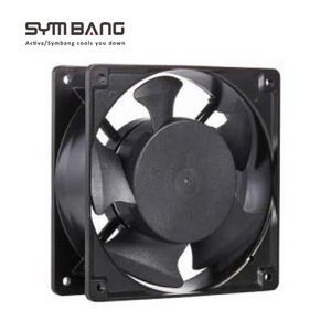 Ventilador Axial Eléctrico de Plástico con Rodamiento de Bolas A12038-FF 120x120x38mm 115V/230V OEM - Product Image 1