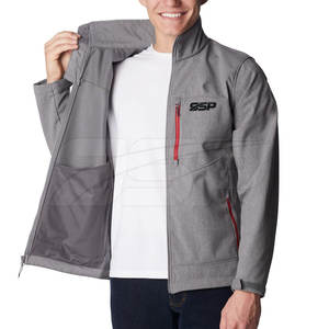 Street Wear Softshell Veste d'hiver Nouveau design Veste Softshell pour hommes Veste Softshell de couleur unie - Product Image 5