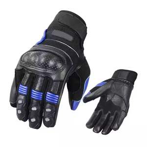 Gants de course en cuir à prix de gros, design à doigts complets, gants de moto de haute qualité - Product Image 1