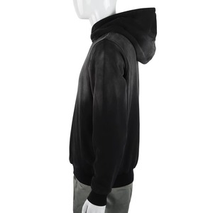 ผ้าฟลีซหนานุ่ม 400GSM 460GSM ผ้าฝ้าย 100% ล้างสีแบบแอซิดวอช สีเทา ดีไซน์เรียบง่าย สวมใส่สบาย ระบายอากาศได้ดี ปักลาย ทรงปกติ สำหรับฤดูใบไม้ร่วง - Product Image 3