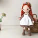 Célèbre pour les jouets de bébé 6-12 mois Anne Shirley poupée Princes meilleur pour les ventes Amigurumi poupée Crochet Amigurumi et poupée en peluche - Product Image 6
