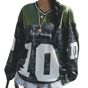 Uniformes de Fútbol Americano Personalizados al por Mayor, Transpirables, con Parches Bordados, Tallas Grandes, de Secado Rápido - Product Image 1