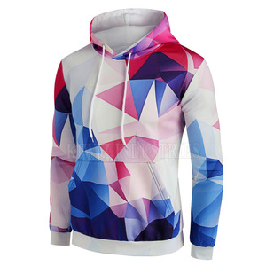 เสื้อมีฮู้ดพิมพ์ลายซับลิเมชันสำหรับผู้ชายดีไซน์ใหม่ - Product Image 1