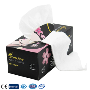Serviettes de beauté Uniquality Premium, 80 feuilles, serviettes jetables pour le nettoyage du visage, outils de soin de la peau - Product Image 4