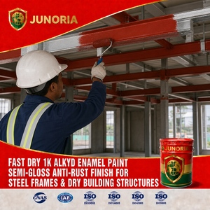 Pintura de <span class=keywords><strong>Esmalte</strong></span> Alquídico de Alto Brillo, Secado Rápido, Anticorrosiva, de Alta Resistencia <span class=keywords><strong>para</strong></span> Maquinaria de Minería, Tractores y Cosechadoras - Product Image 1