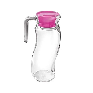 Jarra de Agua de Vidrio con Acabado Dorado TQC, Jarra para Agua/Zumo/Vino, Diseño Moderno y Lujoso, Capacidad de 1 Litro, Jarra Decorativa para Mesa de Cocina - Product Image 6