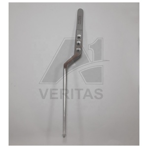 German Stainless Steel A-1 VERITAS Yasargil Tumor 22 cm Manual Forceps for Abdominal Surgery | Hemolock Clip Medic Instrument CE - Product Image 6