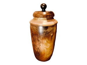 Urnas de Cremación de Madera para Cenizas Humanas, Acabado Brillante, Urnas Conmemorativas de Madera para Cenizas de Cuerpo Humano, Estilo Real - Product Image 5