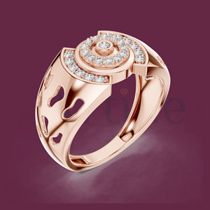 10K <b>Adjustable</b> <b>Silver</b> <b>Ring</b> with Crystal Stone Fashion Jewelry - Product Image 1