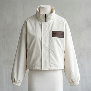 Veste coupe-vent légère pour homme à col montant, fermeture éclair intégrale, décontractée, pour sports de plein air, avec poignets élastiques - Product Image 1