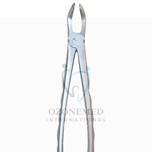 Fórceps de extracción dental manual de calidad regular 79 patrón inglés para instrumento de cirujano molar inferior con mango de agujeros - Product Image 1