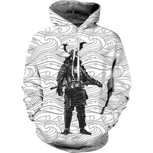 เสื้อฮู้ด3D อนิเมะใส่เล่นกีฬาซามูไรมีฮู้ดสไตล์ญี่ปุ่นสำหรับผู้ชายและผู้หญิงสีดำเสื้อผ้าสำหรับผู้ชายสี่ฤดูกาลใหม่ล่าสุด - Product Image 2