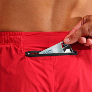 Venta caliente Gimnasio Fitness Wear Hombres Pantalones cortos para correr Material duradero Color sólido Hombres Pantalones cortos para correr - Product Image 6