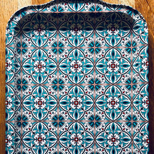 Bandeja de Servicio de Madera MDF con Recubrimiento de Esmalte, Diseño para Hoteles y Restaurantes, Utensilios de Cocina, Bandeja de Mesa de Alta Calidad - Product Image 1