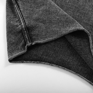 Personalizada de peso pesado de doble capa Boxy floaty de gran tamaño ajuste angustiado hombres camisa hombres camiseta - Product Image 2