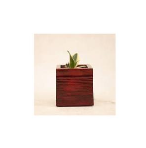 Antique <b>Wooden</b> Flower Vase and Without Lid Garden Flower Pots <b>Planters</b> Wood Flower Pot and India Handicraft Items - Product Image 3