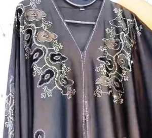 Vêtements traditionnels musulmans pour femmes, élégants et modestes, style abayas de qualité supérieure pour le travail de la pierre, caftan formel de Dubaï - Product Image 3