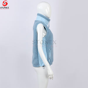 New Arrival <b>Women's</b> Polar <b>Fleece</b> <b>Gilet</b> Splicing <b>Fleece</b> Vest Best Pakistan Manufacturer <b>Fleece</b> Vests - Product Image 2