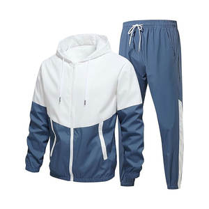 Conjunto Deportivo Premium de 2 Piezas con Capucha, Chaqueta Cortavientos y Pantalones con Cordón, Impresión de Logotipo Personalizado, Ropa Deportiva Casual - Product Image 5