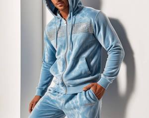 Sweat à capuche en sherpa surdimensionné unisexe de haute qualité OEM, sweat à capuche en polaire personnalisé Ninja pour hommes - Product Image 2