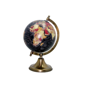 Fantasía Mesa decorativa globo plástico/aluminio níquel globo indio hecho a mano personalizado al por mayor a granel - Product Image 1