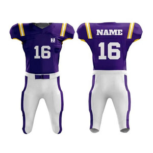 Uniforme de Fútbol Americano Personalizado, Ropa Deportiva Ligera de Alto Rendimiento para Clubes Escolares y Jugadores de Equipo - Product Image 1