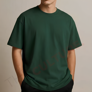 เสื้อยืดโอเวอร์ไซส์ทรงบ็อกซี่ ผ้าเฟรนช์เทอร์รี่เนื้อหนา คุณภาพพรีเมียม 100% ผ้าฝ้าย สำหรับผู้ชาย สไตล์สตรีทแวร์ - Product Image 2