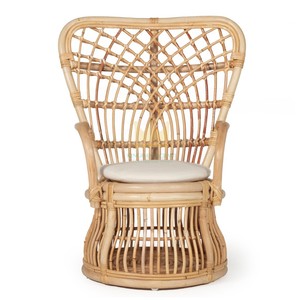 Chaise bébé moderne pour salle à manger en plein air salon parc petit jardin roi chaise en rotin meubles pour enfants quantité minimale de commande bas prix réduit - Product Image 3