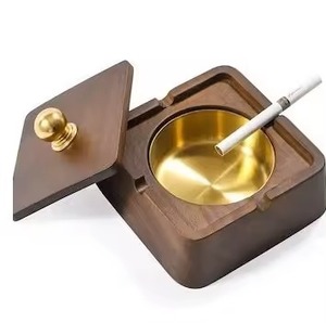 Cenicero de Cigarros de Latón Moderno y Personalizado con Diseño Plateado, Hecho a Mano, Decorativo, Duradero y Ecológico para Almacenamiento de Tubos de Cigarros - Product Image 5