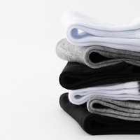 Chaussettes mi-mollet unies noires, blanches et grises personnalisées pour femmes, vente en gros et chaussettes de sol pour salle de bain, trampoline et extérieur
