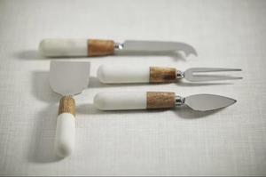 Fromage Couverts produits fromage gadgets ensemble Résine et acier inoxydable couteau à fromage ensemble batterie de cuisine ensembles cuisine - Product Image 6