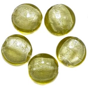 Feuille d'argent Mix Couleur Four Mix Perles Perles de verre DIY Perles de chevron de verre - Product Image 4