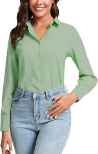 Chemisiers formels élégants pour femmes, chemisiers professionnels de bureau pour femmes, vêtements de bureau, chemisier formel pour femmes - Product Image 4