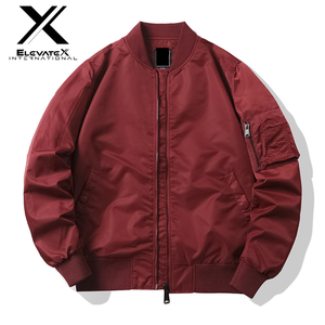 Chaqueta de lona con capucha y cremallera para hombre, de alta calidad, para invierno, con cuello alto personalizado, ecológica, reversible, de algodón, para otoño, estilo urbano. - Product Image 5