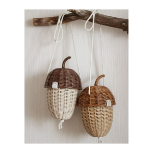 Ensemble de renne et traîneau en rotin naturel pour la décoration de Noël, idéal pour la maison, le jardin ou l'affichage de magasin - Product Image 3