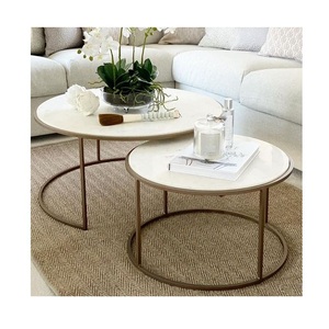 ชุดโต๊ะข้างและโต๊ะกาแฟชุบสีดำดีไซน์แบบโบราณล้วนมีการออกแบบและคุณภาพดีเป็นพิเศษ - Product Image 5