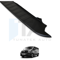 Aftermarket 2001 2014 2015 et sur le seuil d'entrée du coffre de circulation pare-chocs arrière protecteur protecteur plastique en véritable abs