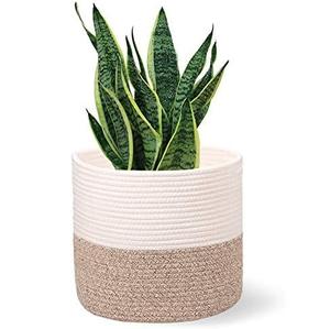 Jardinière en jonc de mer Panier Pots de plantes naturelles Conteneurs Décor incroyable Jardinière Donner un aspect naturel attrayant Votre maison et votre jardin - Product Image 5