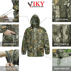 Chaqueta y pantalones con capucha de último estilo, producto transpirable, ropa de hombre, chándal Realtree Camo - Product Image 4