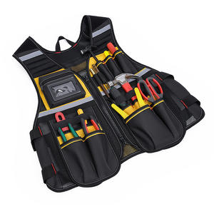 Gilet tactique multifonctionnel de sécurité réfléchissant avec outils de récupération rapide - Product Image 5