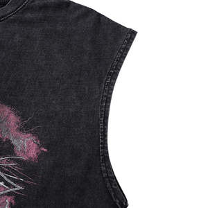 T-shirts pour hommesOEM T-shirts Boxy imprimés lourds de haute qualité pour hommes T-shirts Boxy en coton T-shirts respirants - Product Image 2