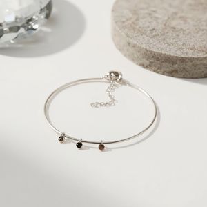 Brazalete Ajustable de Oro Macizo con Detalles de Cabujón Redondo Multicolor, Joyería de Lujo con Certificación GIA OEM - Product Image 5