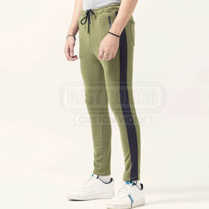 Men Straight <b>Leg</b> Casual Trousers With Cotton Blend Material For All Day Comfort Fashion Men Casual Trousers - Product Image 3