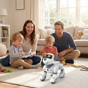 Robot Perro Electrónico Programable Hecho de Plástico Resistente - Product Image 1
