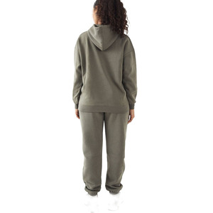 Ensemble de survêtement décontracté pour femme, sweat à capuche et pantalon de jogging, en molleton doux, coupe ample, fabrication OEM en marque privée - Product Image 2