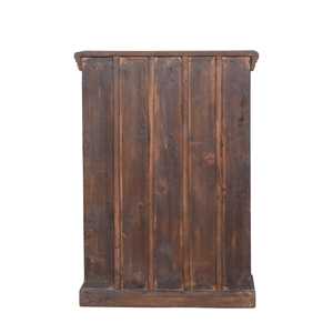 <b>Rustic</b> Wooden Bookshelf for Home Office Living Room Bedroom School Hotel with Durable Metal Construction Bookcases <b>Cabinet</b> - Product Image 4