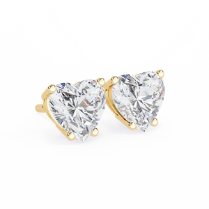 18K Gold <b>Beautiful</b> <b>Earring</b> with Lab-Grown Diamond Premium Diamond <b>Earrings</b> - Product Image 2